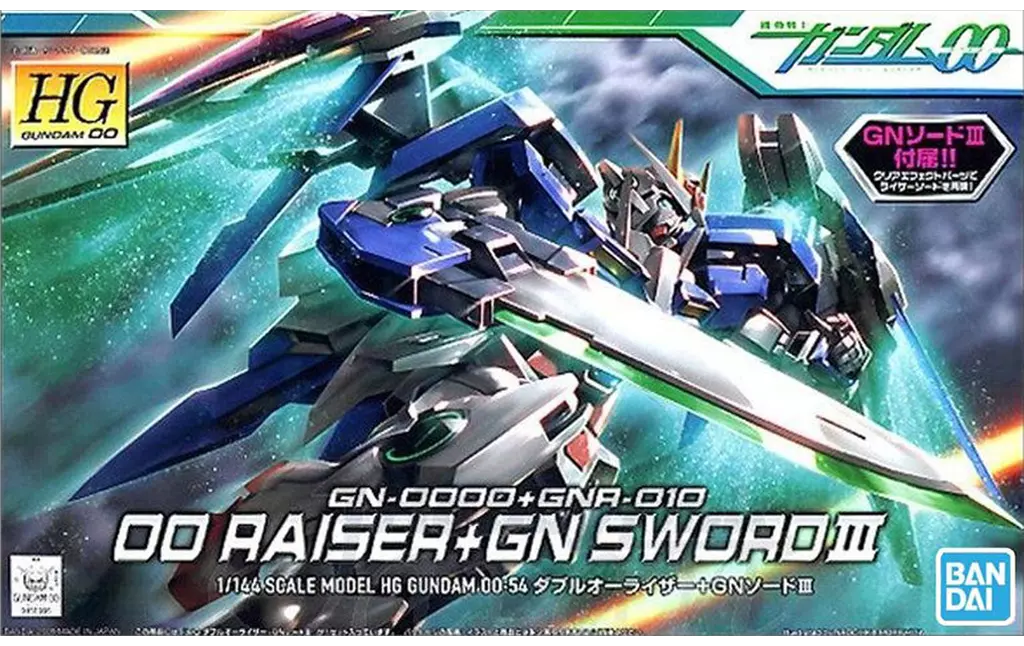 Box Art – 00 Raiser + GN Sword III