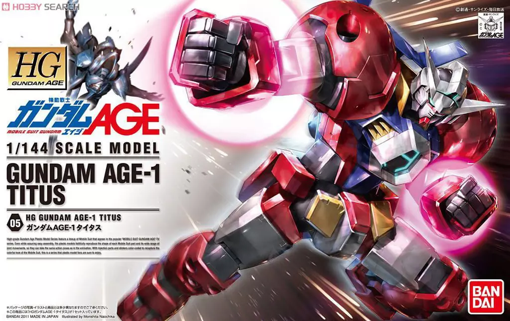 Box Art – Gundam Age-1 Titus