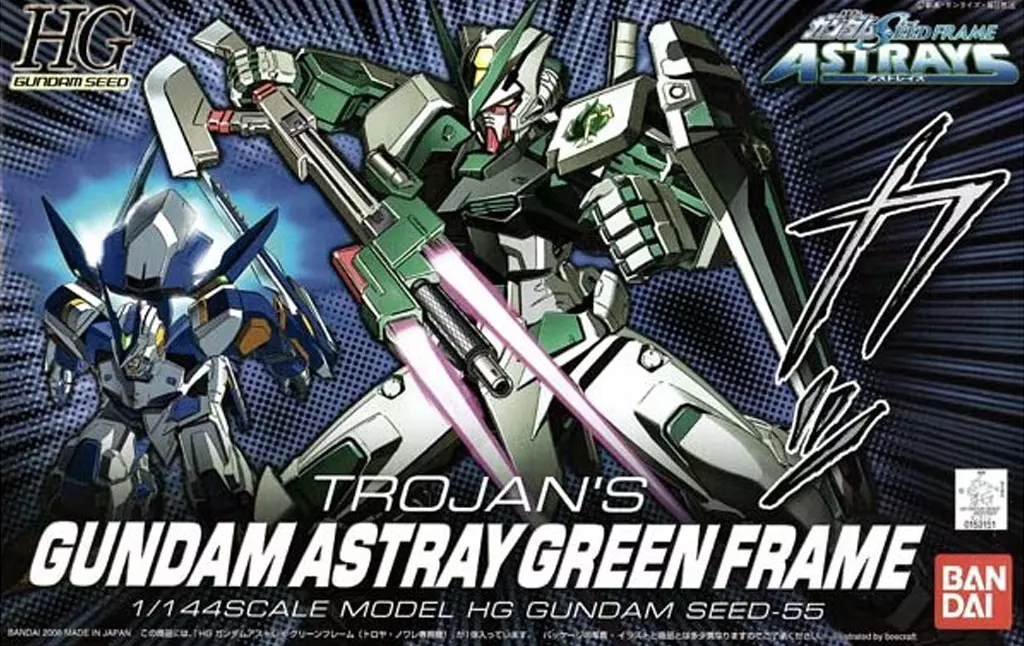 Box Art – Gundam Astray Green Frame